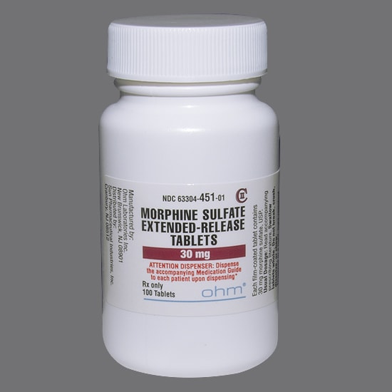 Morfin 30 mg tabletter uden recept